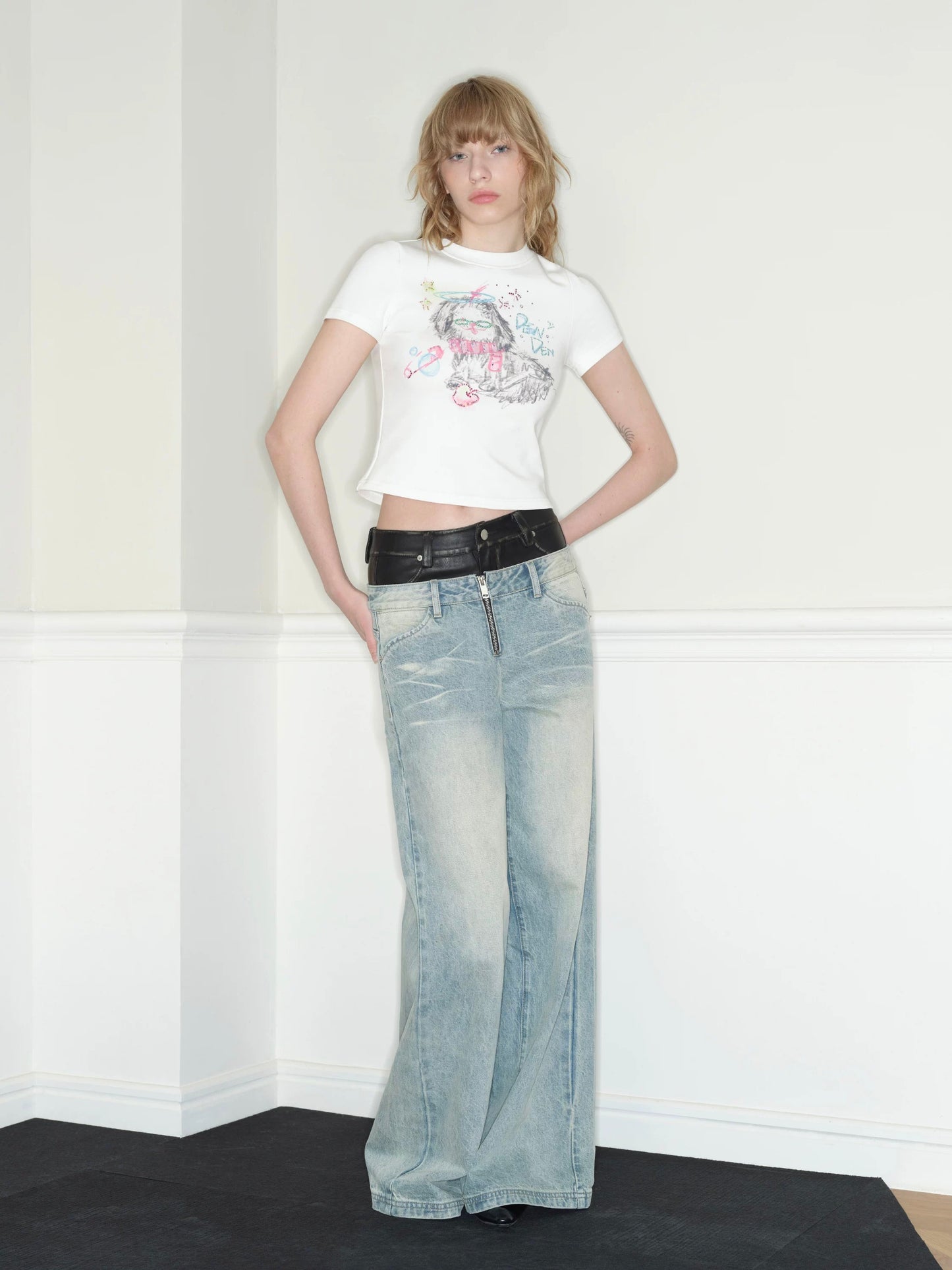 Double Waist Jeans