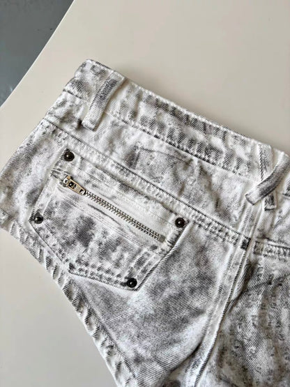 Studded Strap Micro Shorts