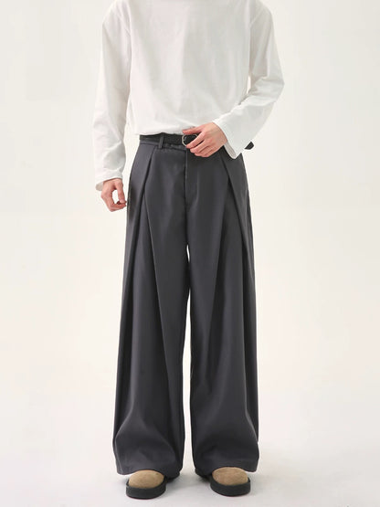 "Triangle" Three-Dimensional Pleated A-Line Silhouette