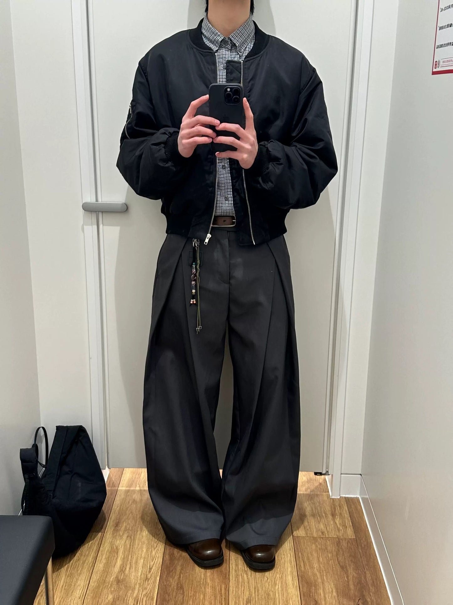 "Triangle" Three-Dimensional Pleated A-Line Silhouette