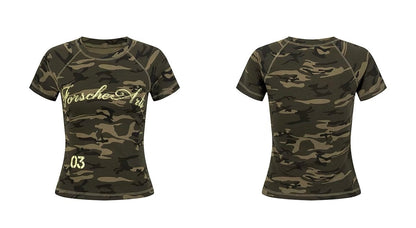 Camouflage Baby Tee