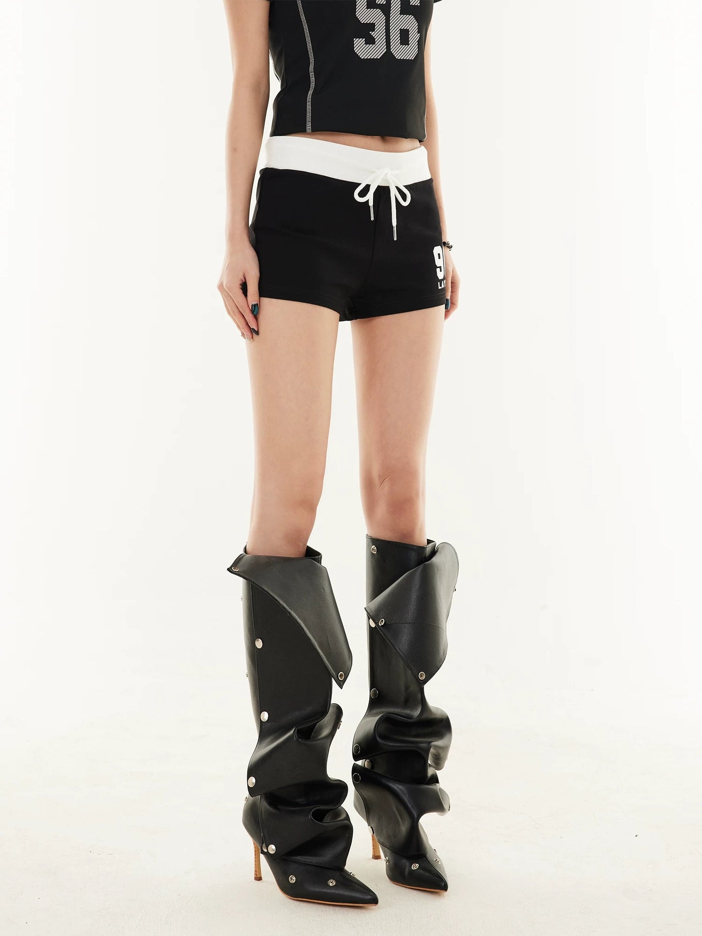 Low Waist Sports Shorts