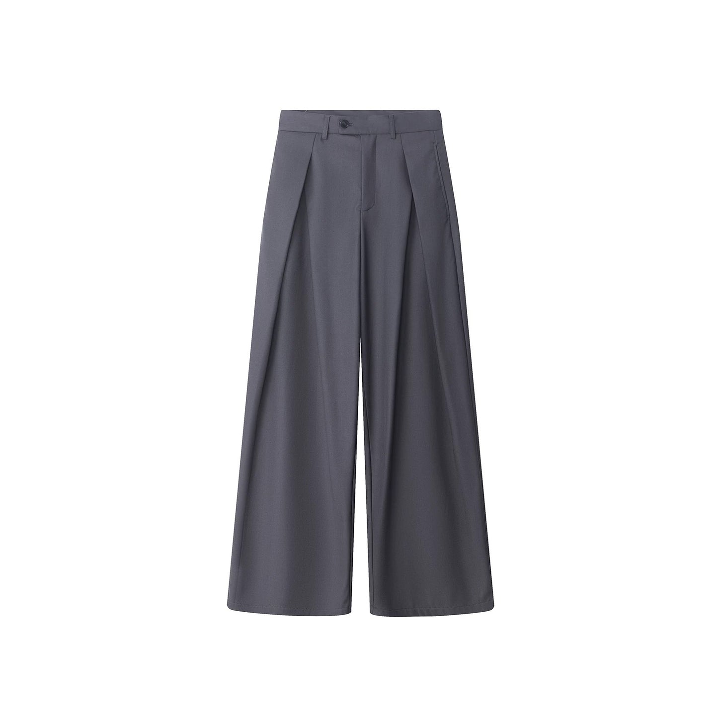 "Triangle" Three-Dimensional Pleated A-Line Silhouette