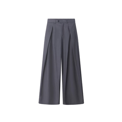 "Triangle" Three-Dimensional Pleated A-Line Silhouette