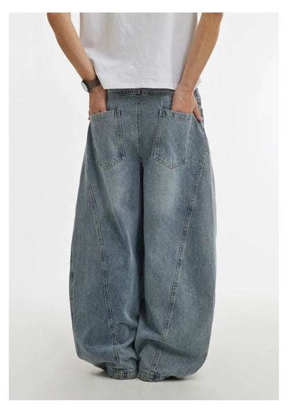 RETRO SCIMITAR BUGGY DENIM