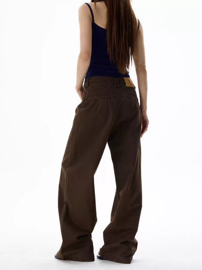 Retro Raw Edge Stitching Niche Design Diamond Destruction