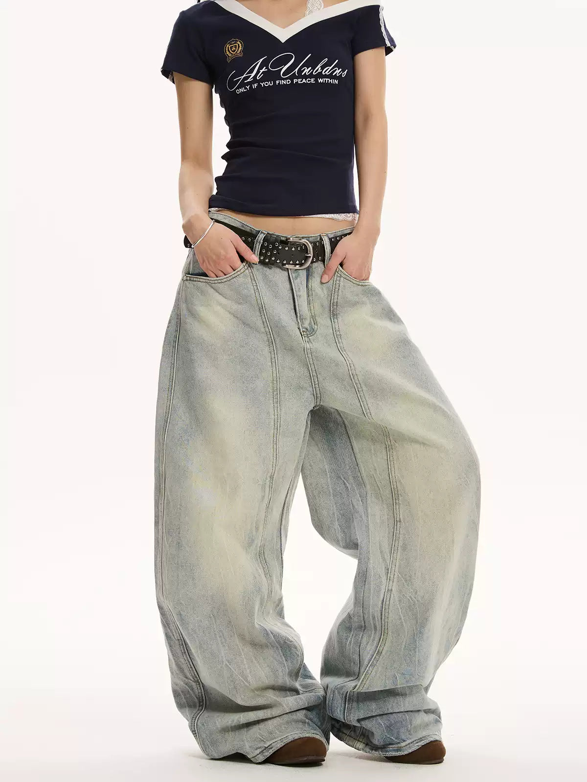 Retro Washed Baggy Machete