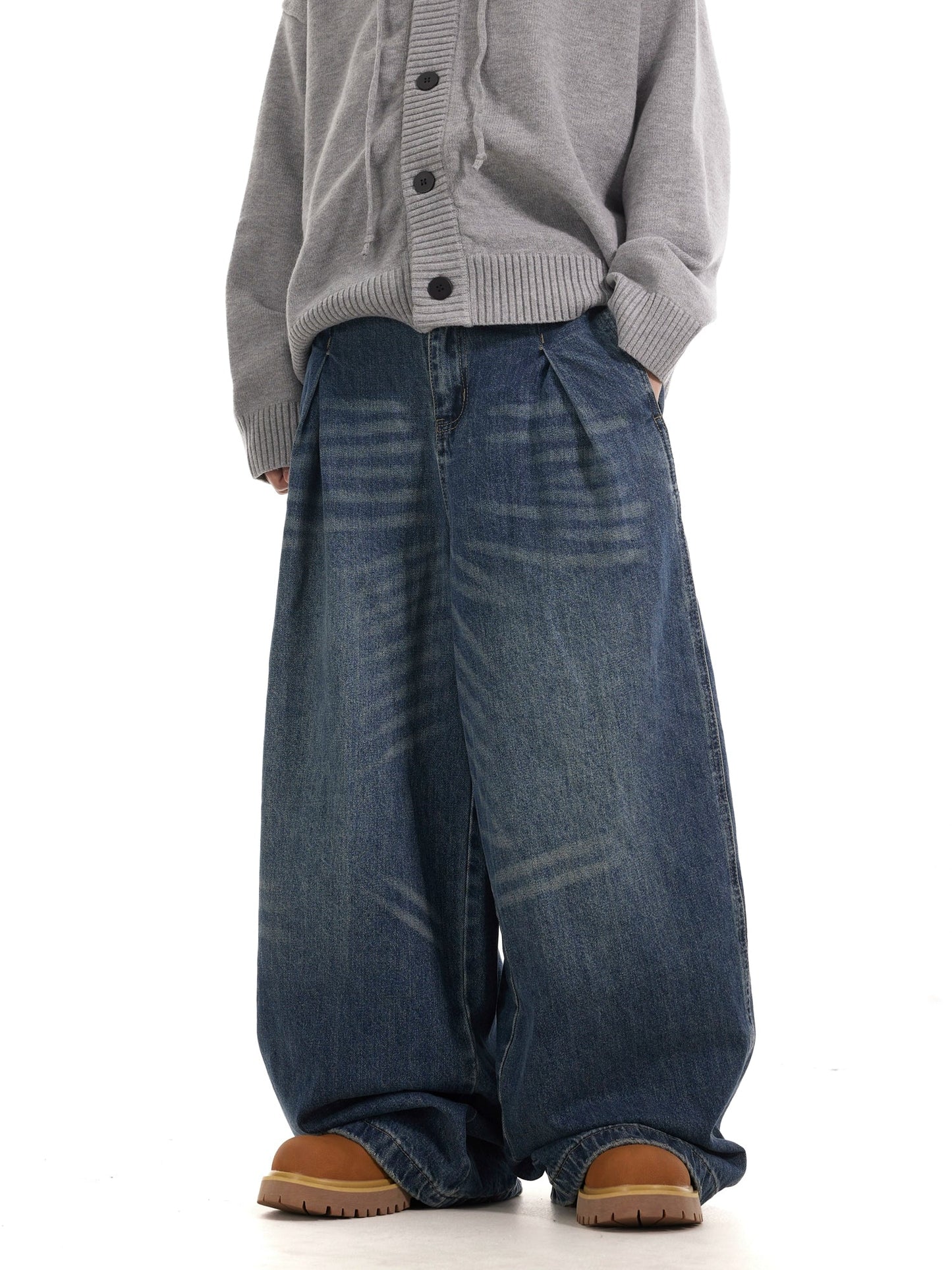 VINTAGE CLEANFIT BAGGY DENIM PANTS