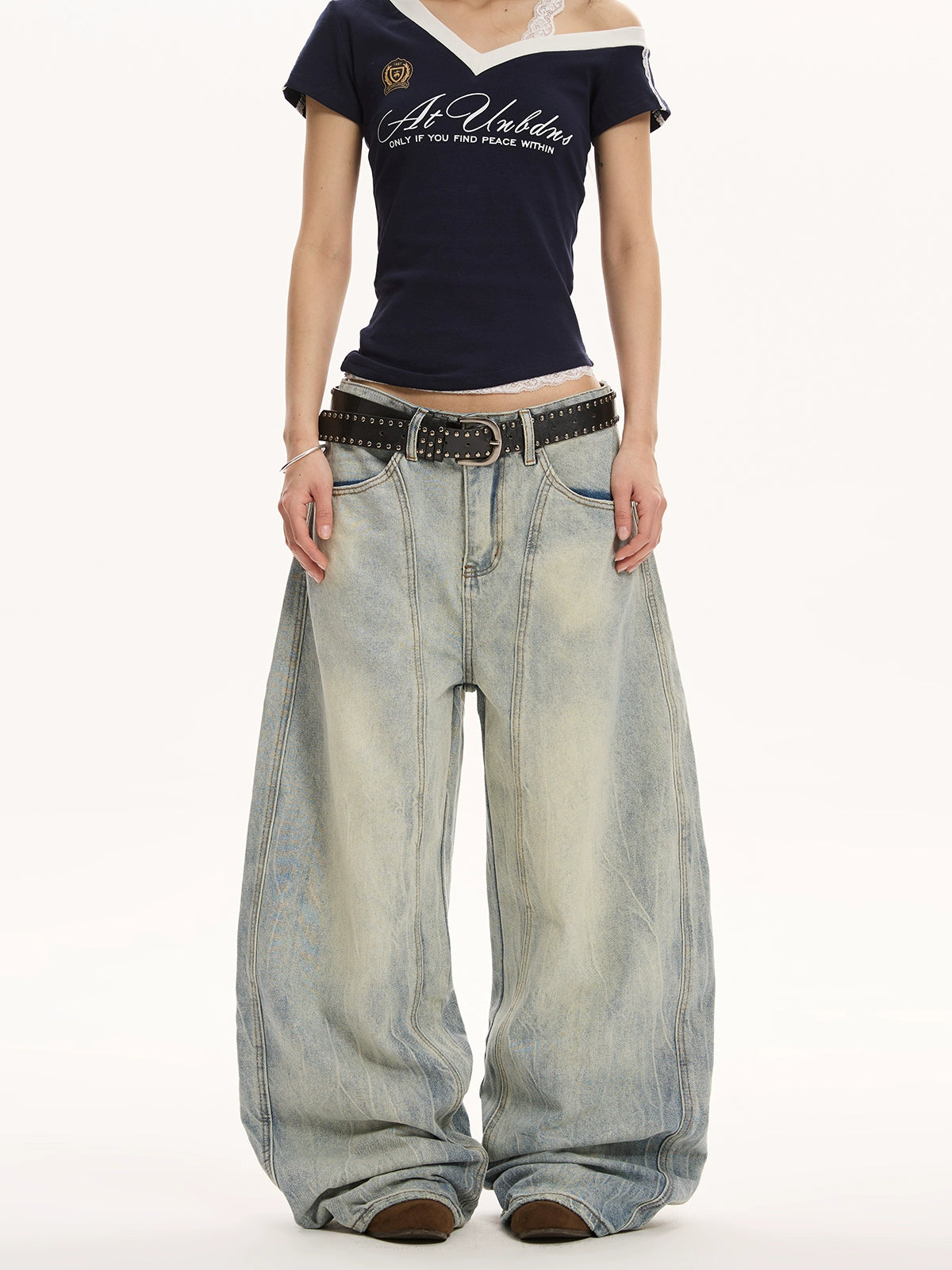 Retro Washed Baggy Machete