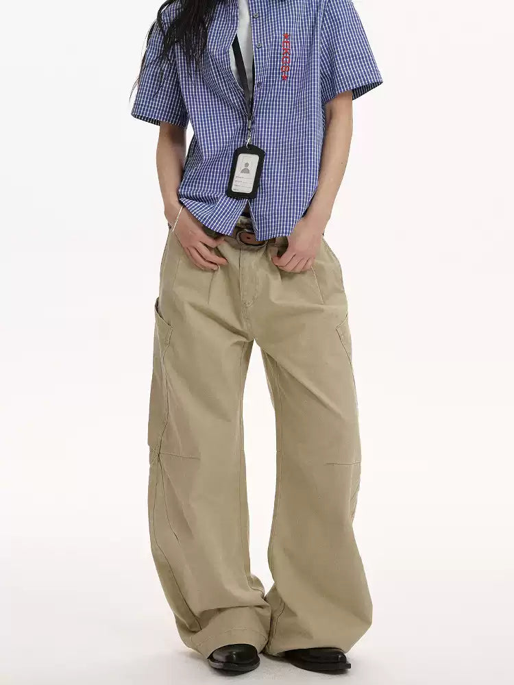 Retro Pleated Three-Dimensional Tailoring